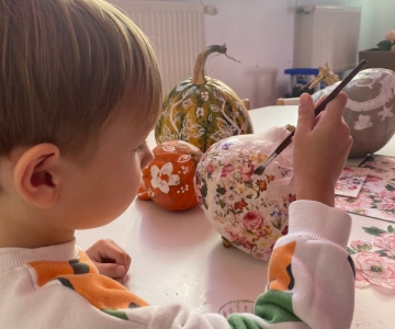 Декупаж гарбуза