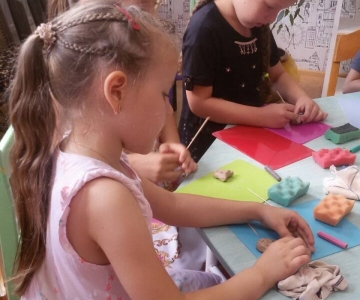 Майстер-клас з ліпки глиною: КОТИКИ